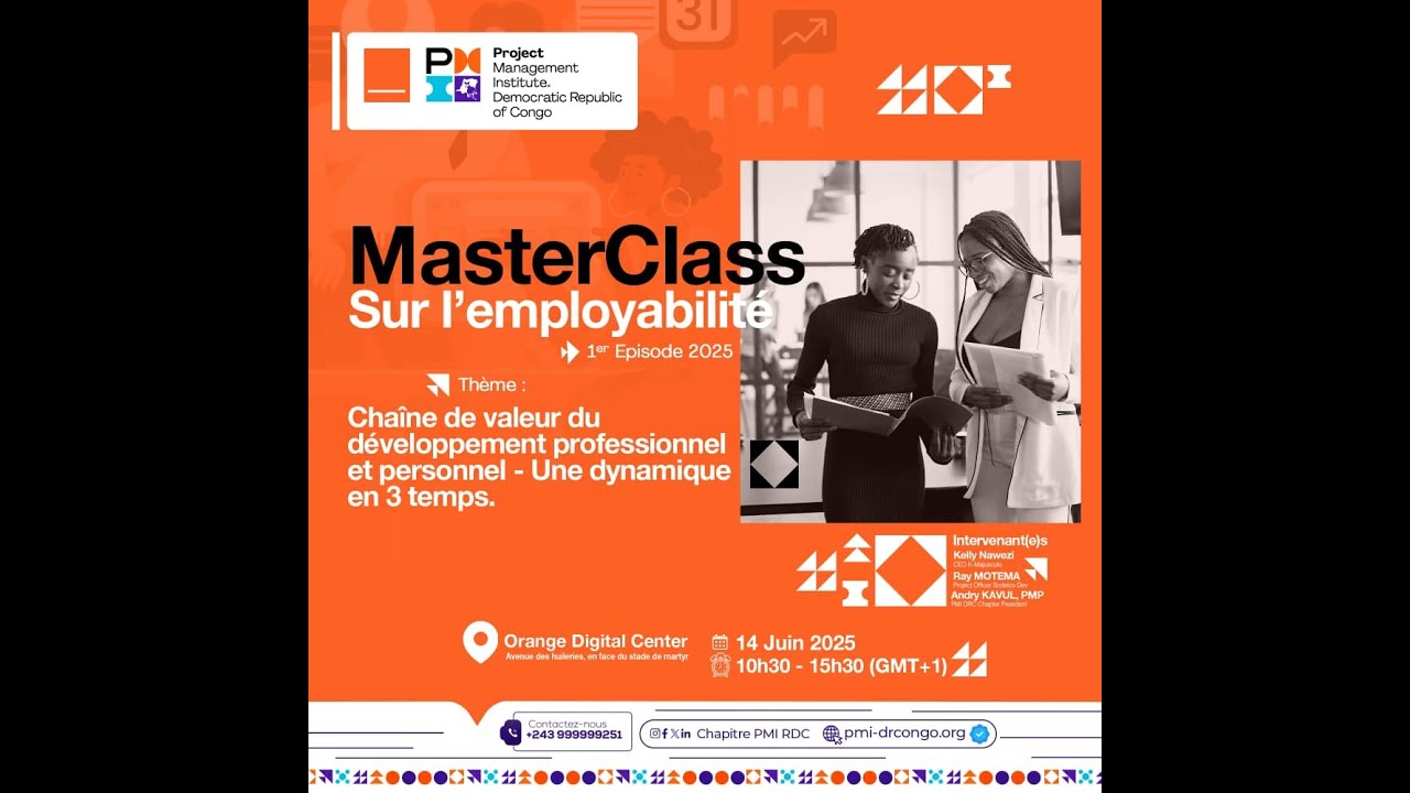 MasterClass sur l'employabilité : 1er Episode 2025