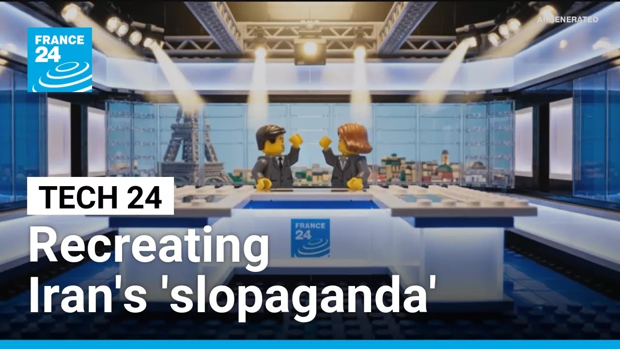 We tried making Iran's viral Lego-style AI 'slopaganda' &bull; FRANCE 24 English