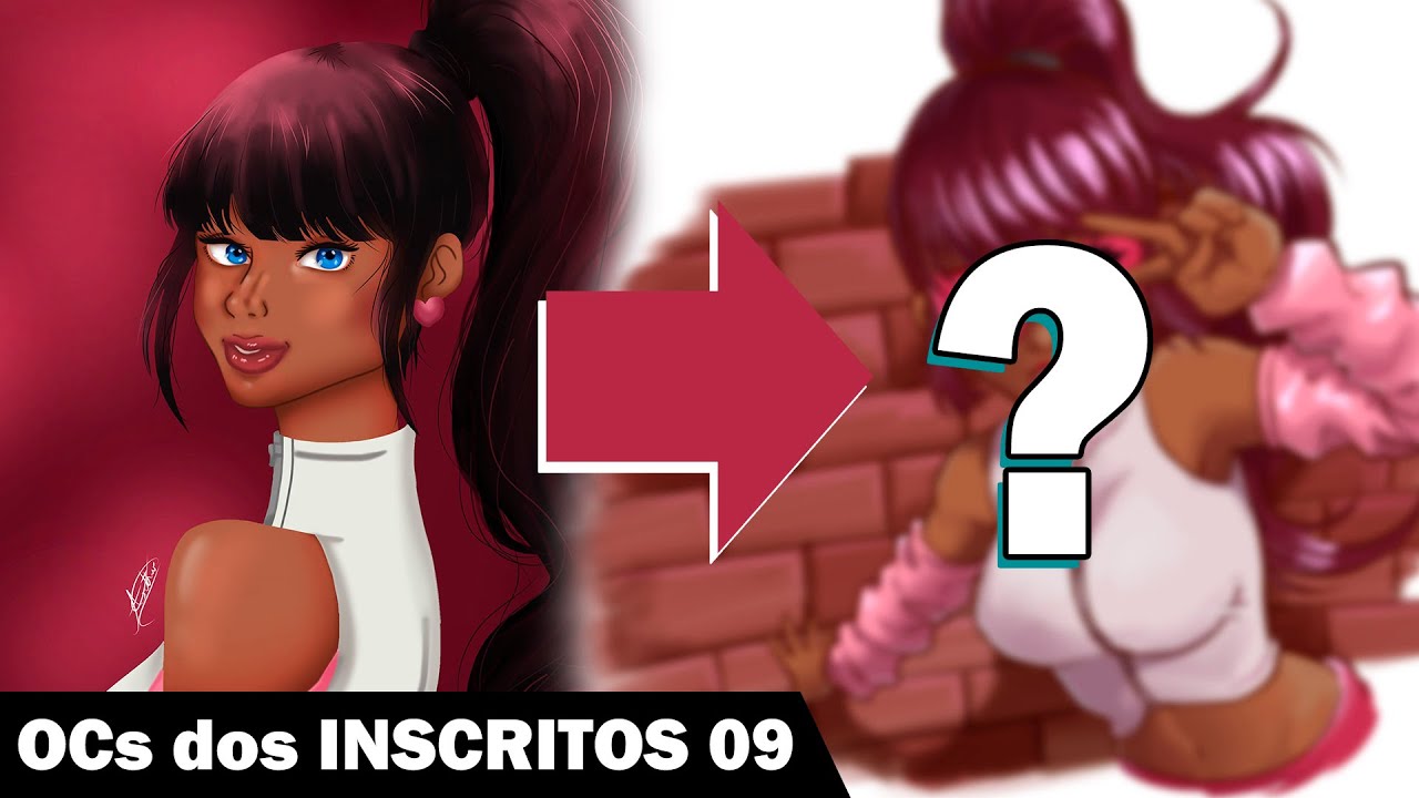 De volta aos personagens originais e ao Paint Tool Sai