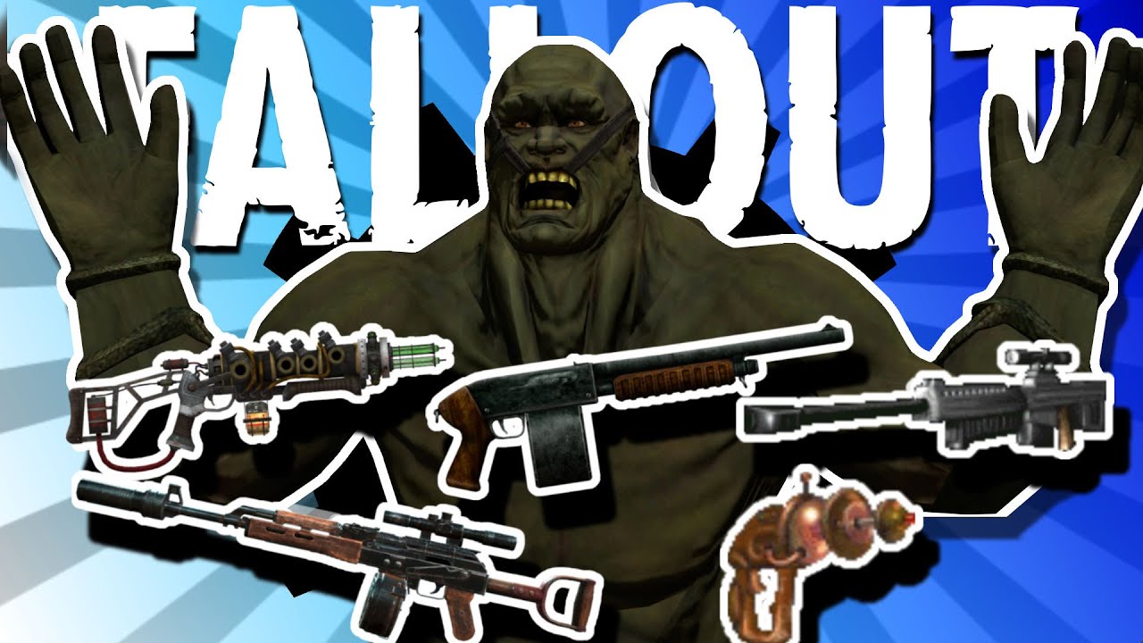 Три лучших вида оружия в каждой игре Fallout