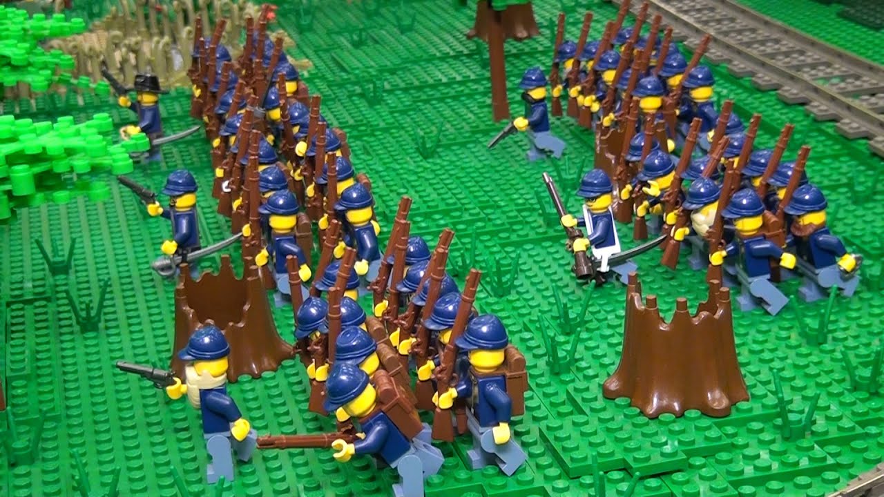 LEGO U.S. Civil War battle collaborative – BrickCon 2015