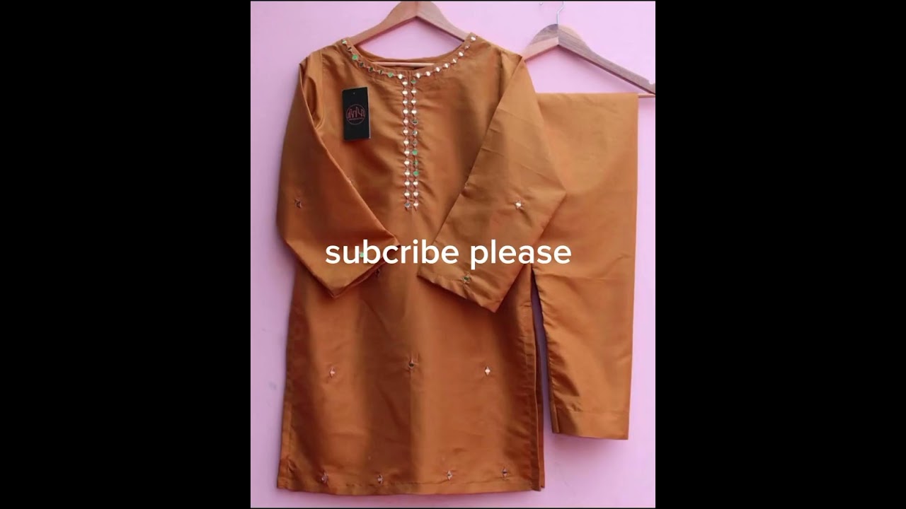 Mirror work dress design/sheeshy k suits