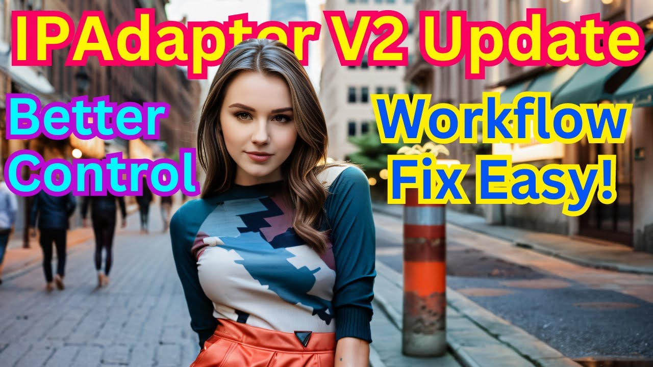 IPadapter V2 Обновите рабочий процесс ComfyUI и новые функции IPA