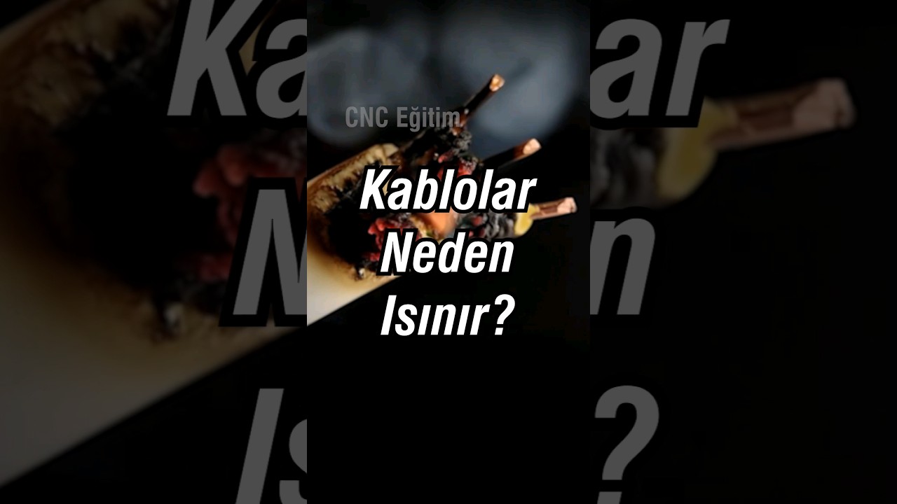 Kablolar Neden Isınır? #elektrik #akım