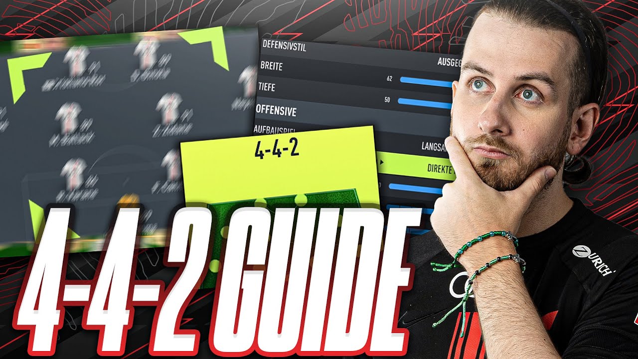 FIFA22: DOMINIEREN MIT 4-4-2 😍 FORMATION TIPPS mit TAKTIK & ANWEISUNGEN