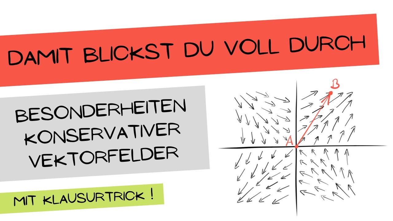 Konservatives Vektorfeld (gut fürs Verständnis)
