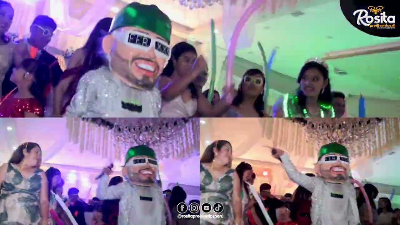 Show Hora Loca Temática de Ferxxo/Rosita PreEventos - Organizadora de Eventos #RositaPreEventos D.R.