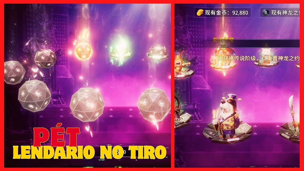 P&Eacute;T LEND&Aacute;RIO NO TIRO | MIR4 