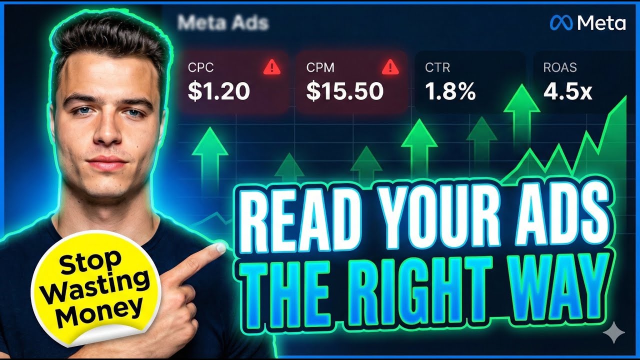 How To Read Your Meta Ads Metrics In 2026 For Dummy's (beginner tutorial)