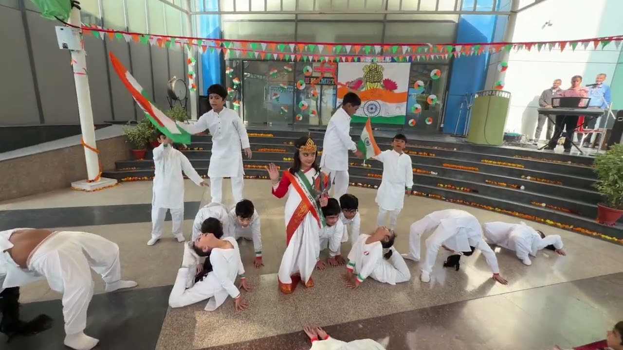 Republic Day Celebration Classes 1 and 2