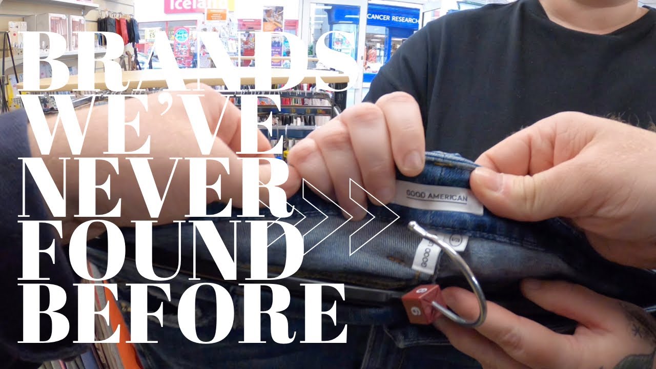 BRANDS WE'VE NEVER FOUND BEFORE | COME THRIFTING WITH US | CHARITY SHOP SHOPPING UK