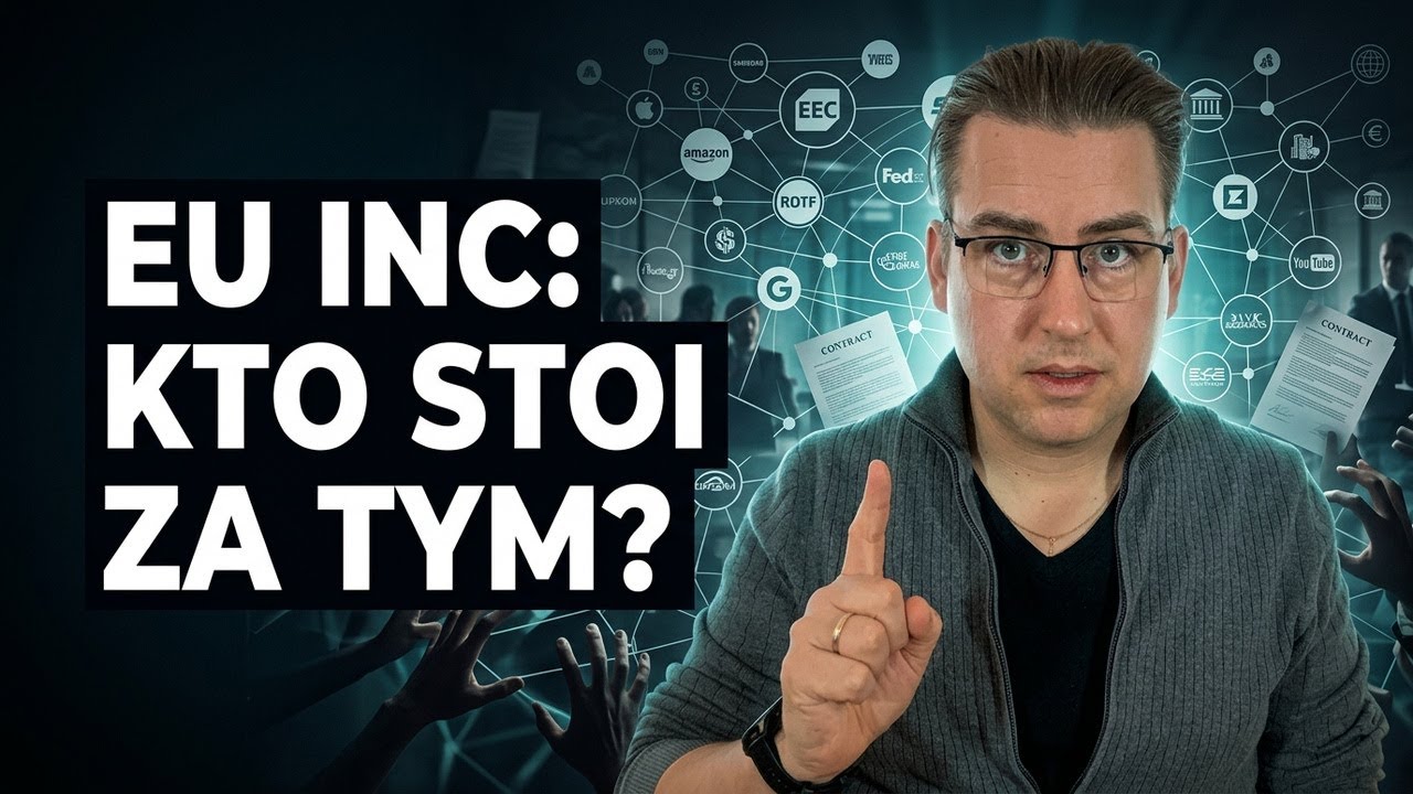 O co chodzi z EU INC? Wyjaśniam i mówię sprawdzam polskim lobbystom.