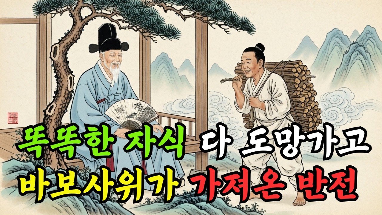 똑똑한 자식 다 도망가고 바보 사위가 가져온 소름돋는 반전 #인생조언 #처세술 #시니어 #유튜브롱폼 #노후준비 #인간관계 #부모자식 #배신 #인과응보 #지혜 #사이다썰 #지혜