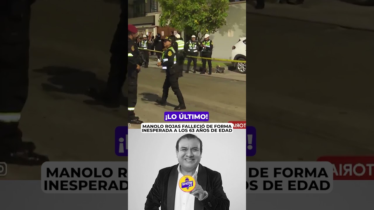 Manolo Rojas muere a los 64 a&ntilde;os y enluta a la far&aacute;ndula. Fue encontrado muerto fuera de su casa