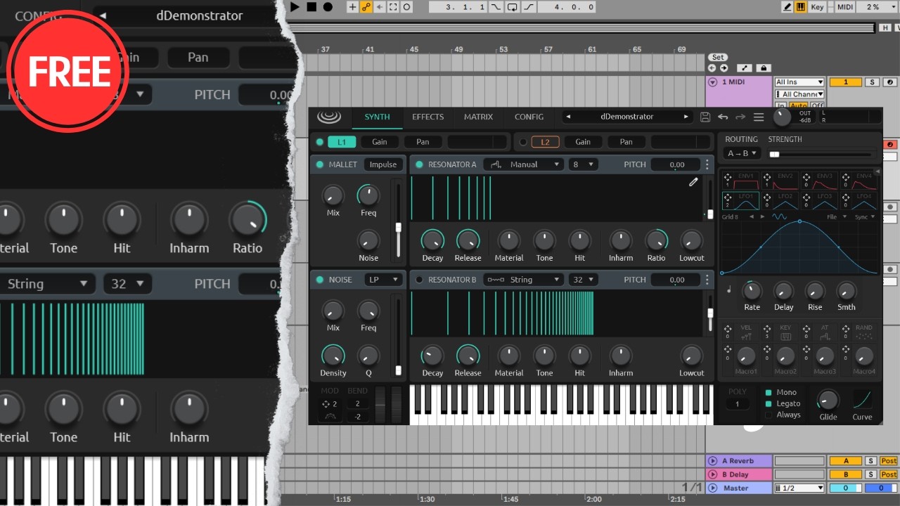 FREE VST Synthesizer Rippler by Tiagolr