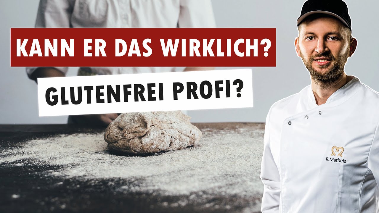 Ich starte meinen Youtube Kanal! Robert Matheis, glutenfreier Backprofi gibt geheimes Wissen weiter!