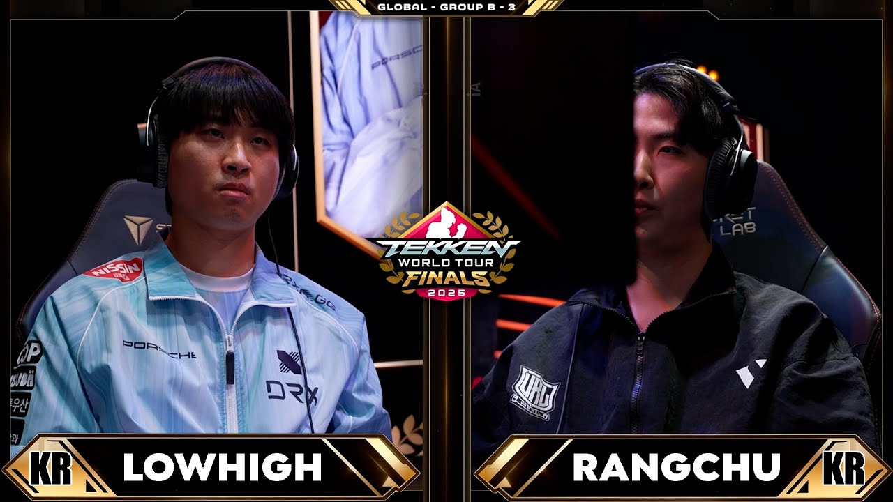 LOWHIGH (Bryan) vs RANGCHU (Kuma/Panda) TWT GLOBAL FINALS 2025 - GROUP B - Tekken 8
