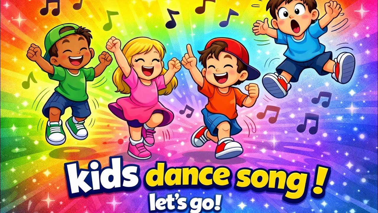 Go Go Stop Dance Song for Kids | Action & Freeze Dance | Fun Movement Song