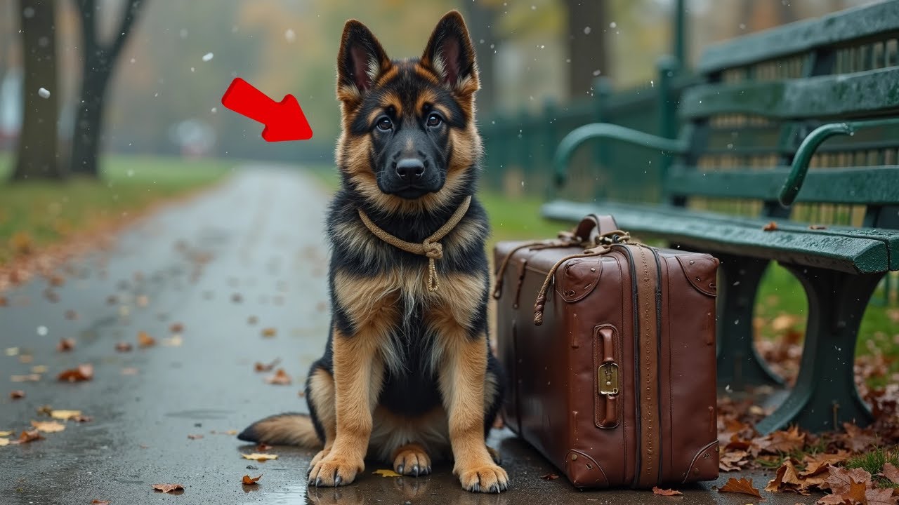 Wie M&uuml;ll mit einem Koffer ausgesetzt &ndash; Diese Rettungsgeschichte eines Welpen wird dich ersch&uuml;ttern