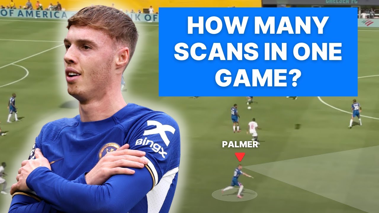 We Counted Every Time Palmer Checked his Shoulder in a Game
