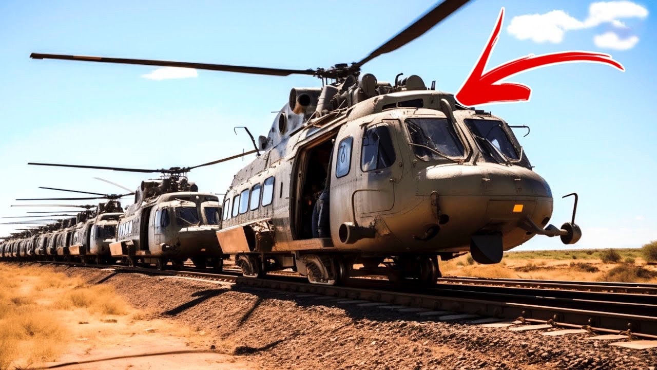 Te Niesamowite Helikoptery Zmieniają Zasady Działań Wojennych...