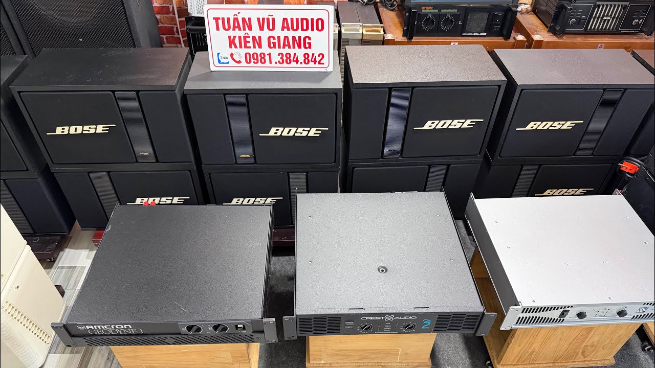 Em Về Tiếp Loa Bose 301 seri 2 .Đẩy JBL MPA1100 .Loa JBL Control 10 ☎️0981384842