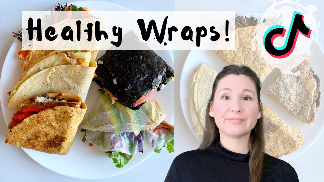 Tik Tok Tortilla Wrap Hack... but HEALTHY, GF & WFPB! Plus RECIPES for DIY Tortillas!