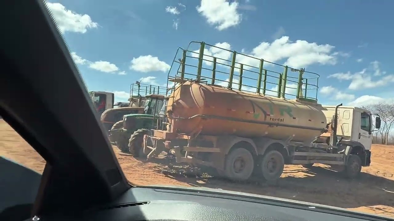 OS TRILHOS DA TRASNORDESTINA ESTÃO A 7 KM DE CHEGAR NO IBICUÃ 09/12/2025