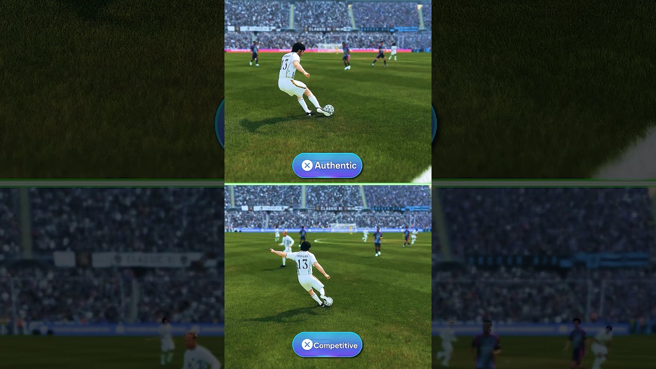 FC 26: Competitive vs Authentic - High Pass Wind Effect #fc26