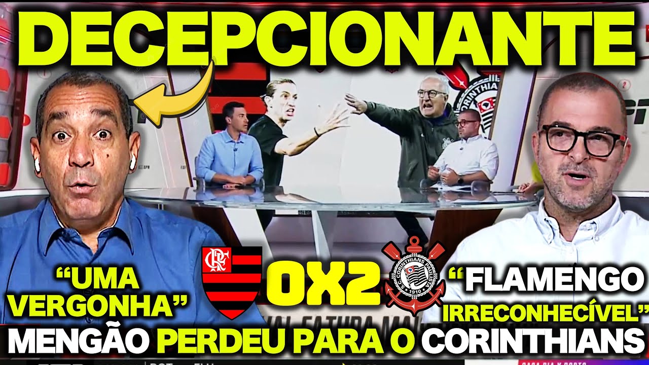 DECEPCIONANTE! ZINHO LARGOU O AÇO! FLAMENGO PERDE O TÍTULO da SUPERCOPA! FLAMENGO 0 X 2 CORINTHIANS
