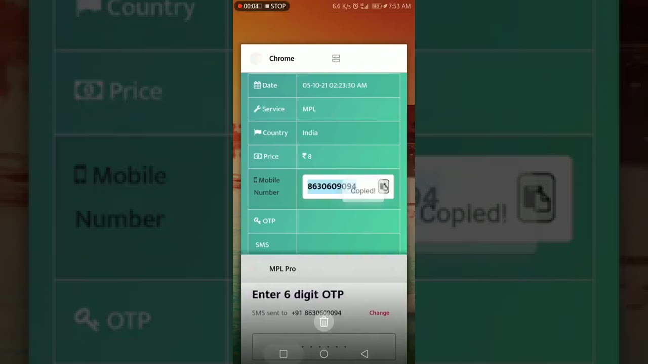 OTP WEBSITE UNLIMITED 😱 OTP ALL APP WORKING INDIA NUBER7852056850