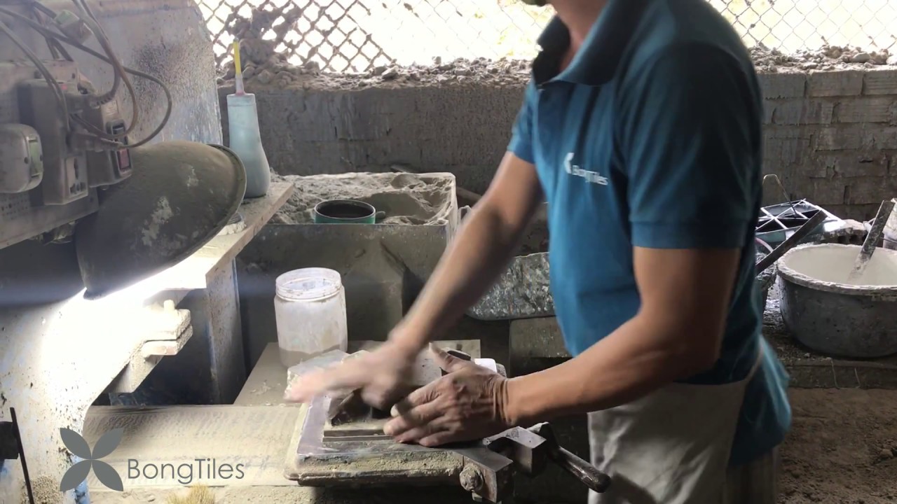 How BongTiles create beautiful handmade encaustic cement tiles in Viet Nam