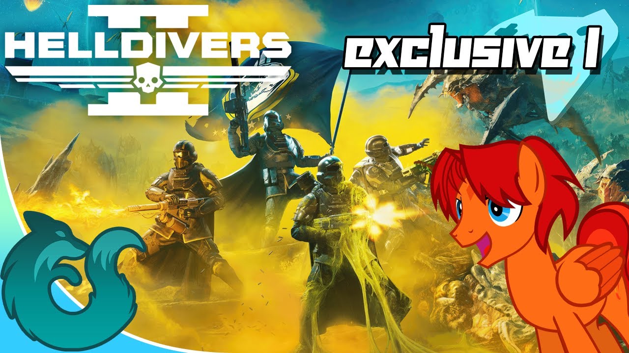 Возвращение игры с буферизацией | GoldenFox играет в эксклюзив Helldivers II 1