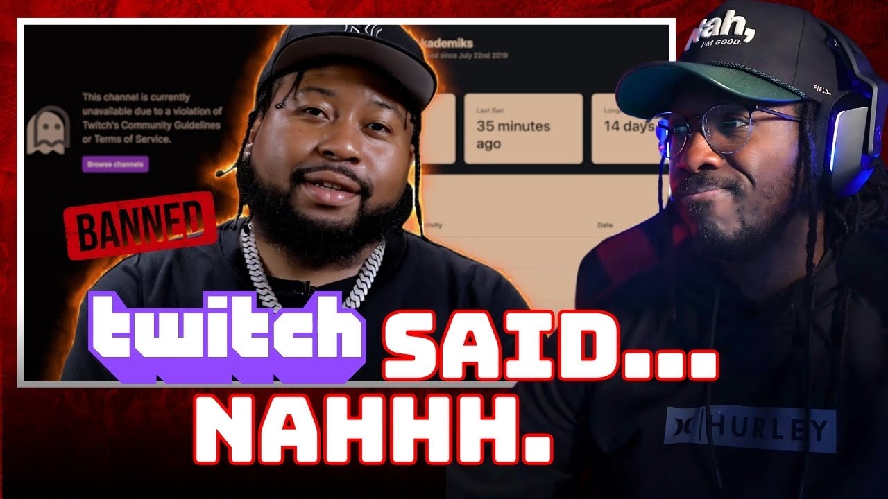 Akademiks Banned from Twitch... Loses Sponsorships?