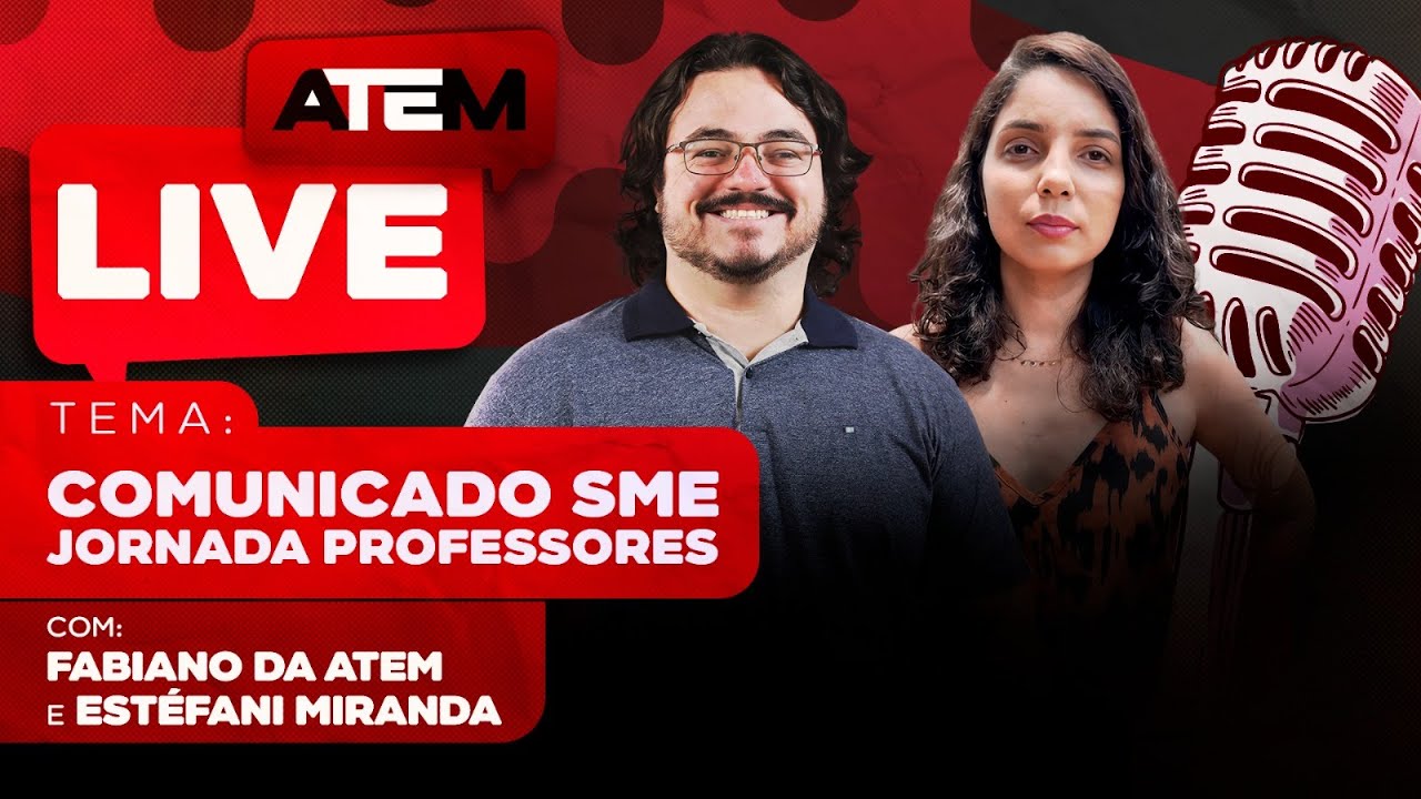 PODCAST ATEM - COMUNICADO SME JORNADA PROFESSORES