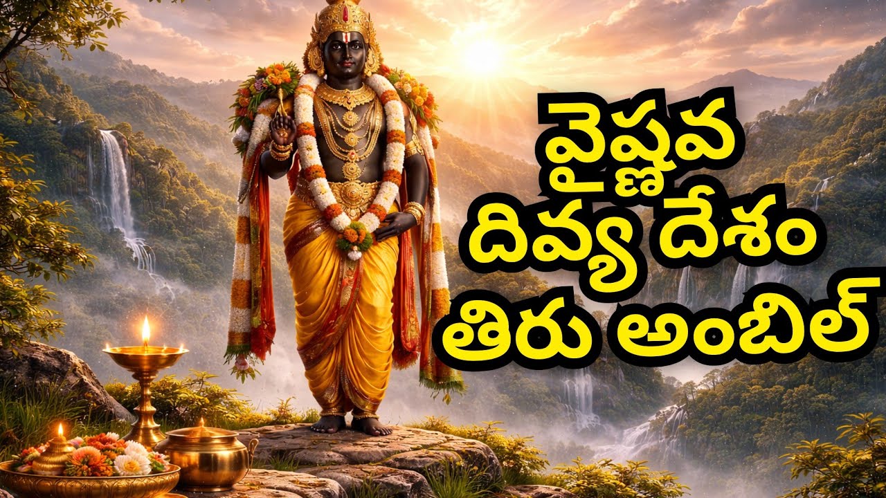 వైష్ణవ దివ్య దేశం తిరు అన్బిల్ 