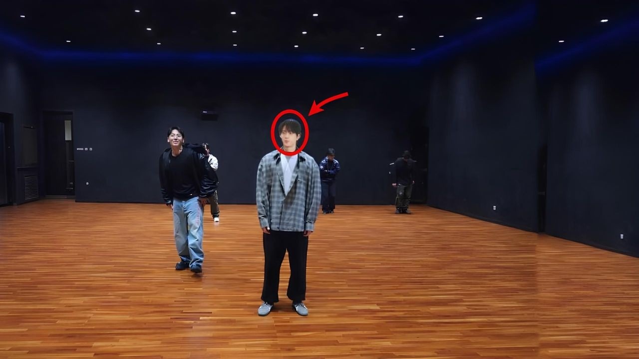Новости о Джине из BTS! Видео Джина из BTS, снятое во время репетиции танца перед выходом альбома...