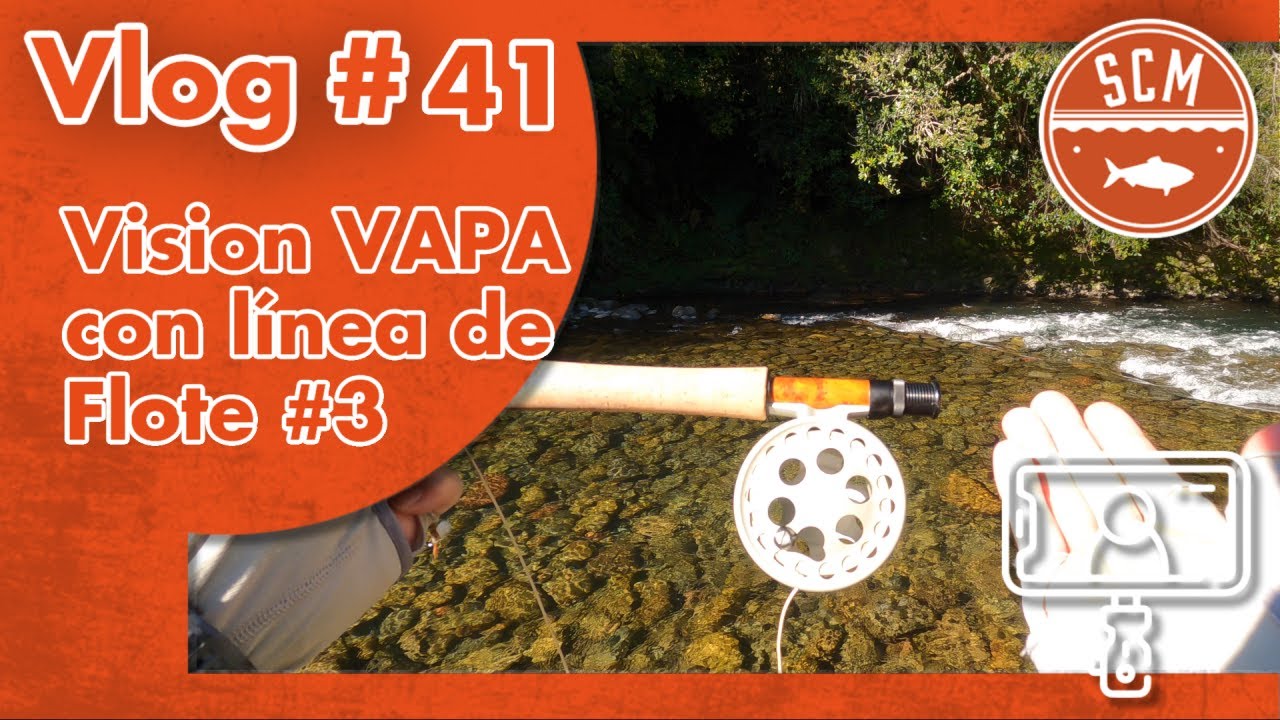 Probando la caña Vision VAPA con línea 3: Vlog #41