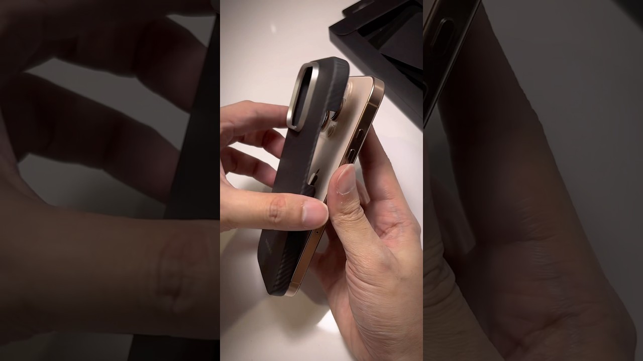 PITAKA Ultra-Slim Case For iPhone 16 Pro (Desert Titanium) #pitaka #iphone16pro #ripscomp
