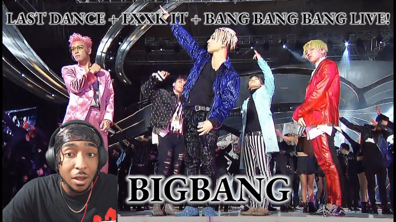 BIGBANG - LAST DANCE + FXXK IT + BANG BANG BANG LIVE!! | REACTION! | CANT WAIT FOR THE ANNIVERSARY!