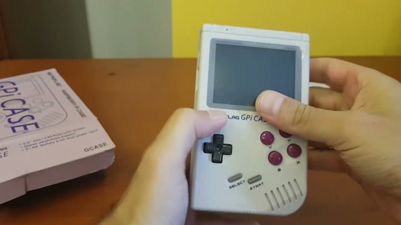 GPi CASE Retroflag unboxing / Test Raspberry Pi Zero with image GPi Mikozzz Legendary 6.1 32GB