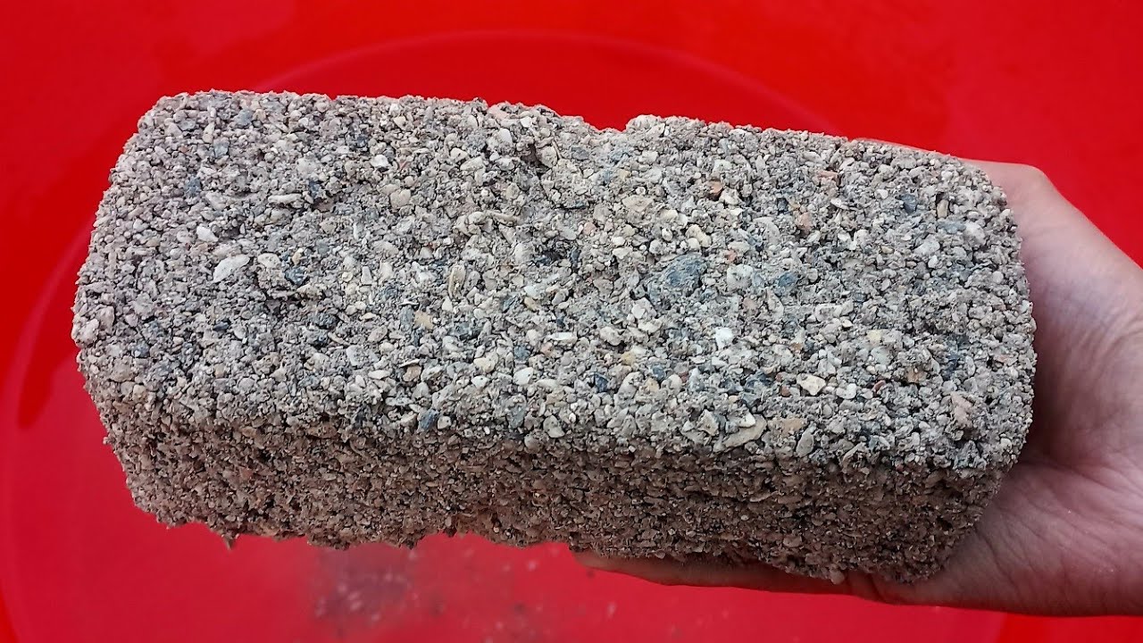 New || Sandment Stonecrush Bars Crumbling and dipping in Water || Falling like Pearl's #asmr