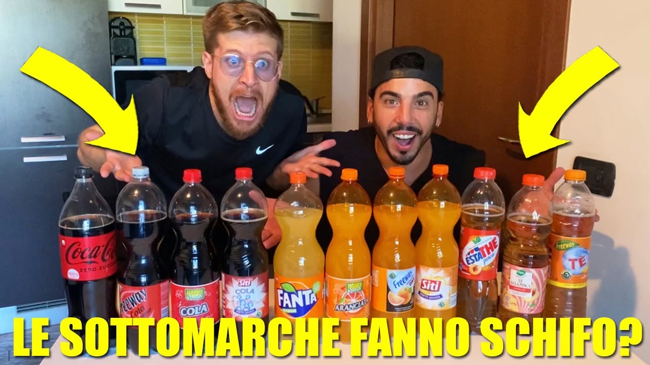 QUANTO FANNO SCHIFO LE SOTTOMARCHE DELLE BIBITE? - LA COCA COLA 