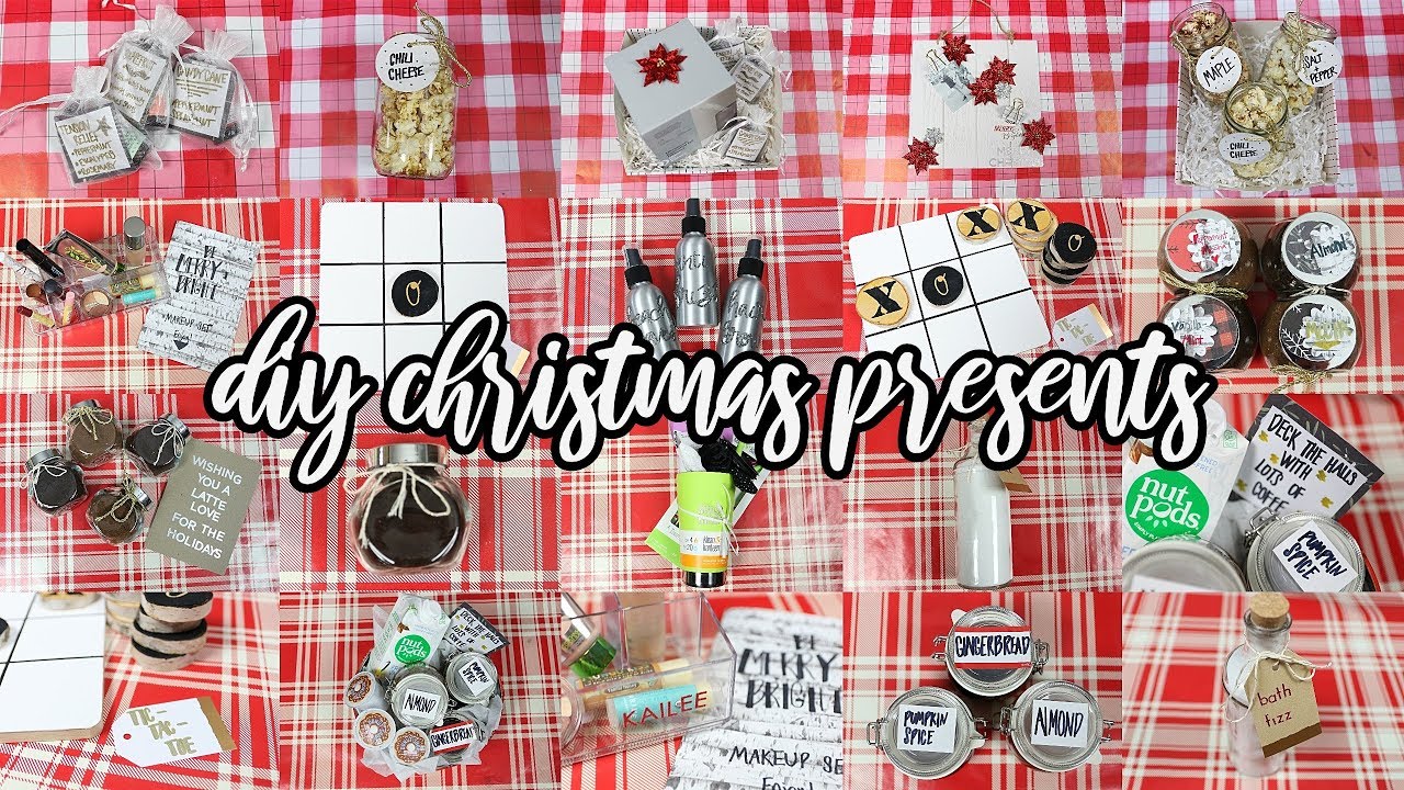 10 DIY Christmas Gifts People Will LOVE + GIVEAWAY!!
