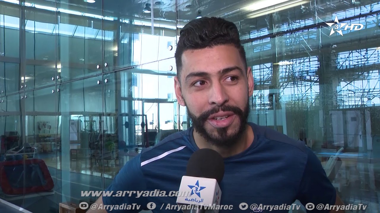 ربورتاج الرياضية|الدوحة| عملية العلاج الطبيعي للاعبا الرجاء الرياضي بنحليب و عمر بوطيب