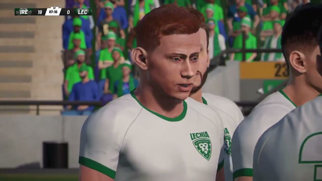 Ireland vs Gedanian Lions. Rugby 25 match