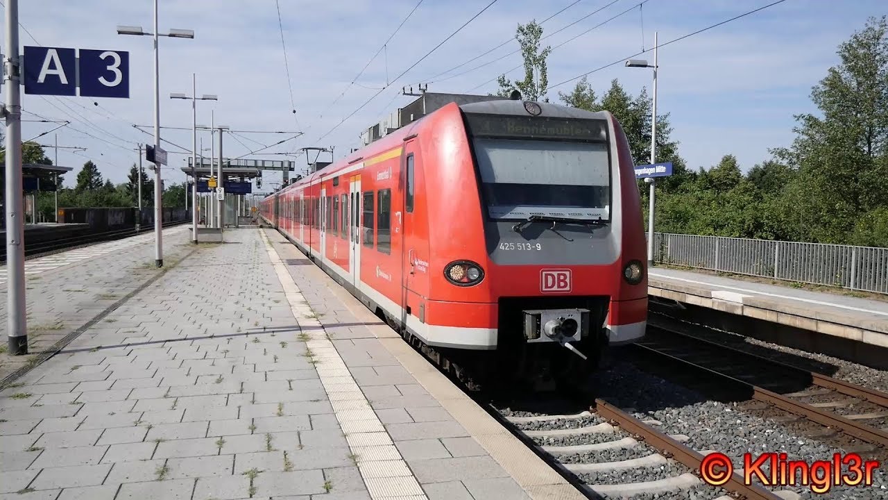 Z&uuml;ge von Hannover bis Minden - S-Bahn BR424 BR425 & mehr