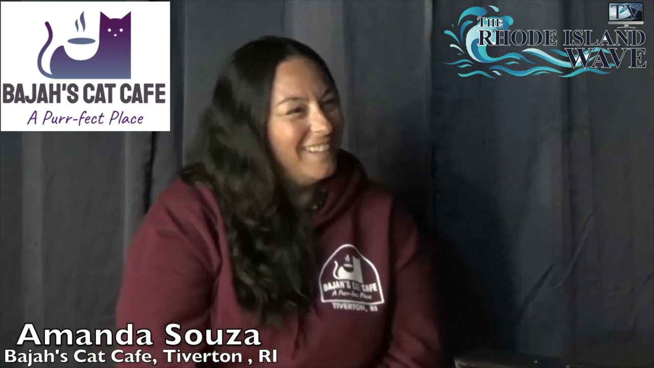 The Rhode Island Wave Presents Amanda Souza of Bajas Cat Cafe