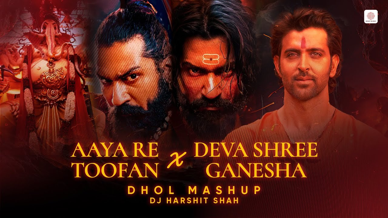 Aaya re Toofan X Deva Shree Ganesha - Dhol Mashup | Ganesh Chaturthi 2025 | Latest Ganpati Songs