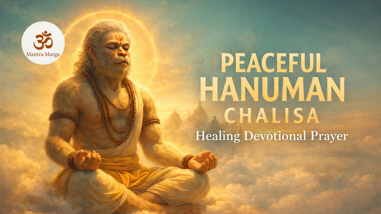 Peaceful Hanuman Chalisa 🕉️ | Healing Devotional Prayer for Strength & Protection
